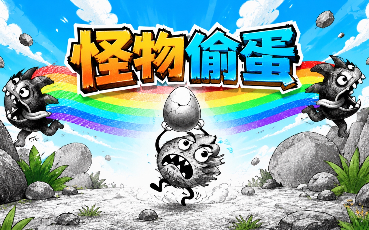 怪物偷蛋