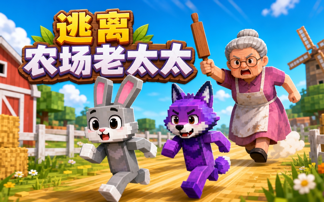 逃离农场老太太