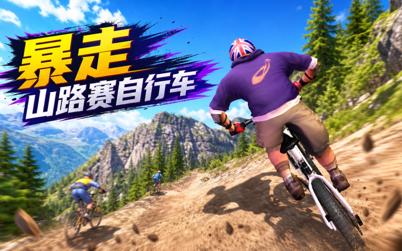 暴走山路赛自行车