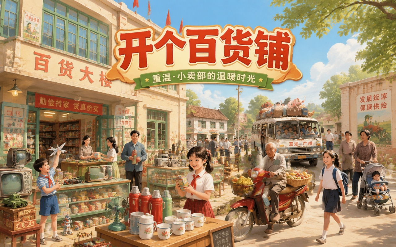 开个百货铺
