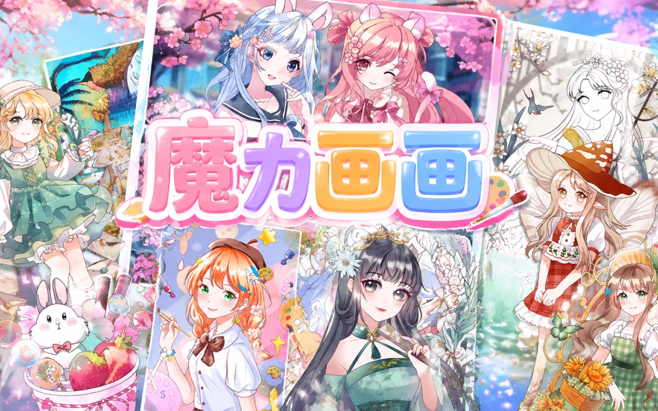 魔力画画