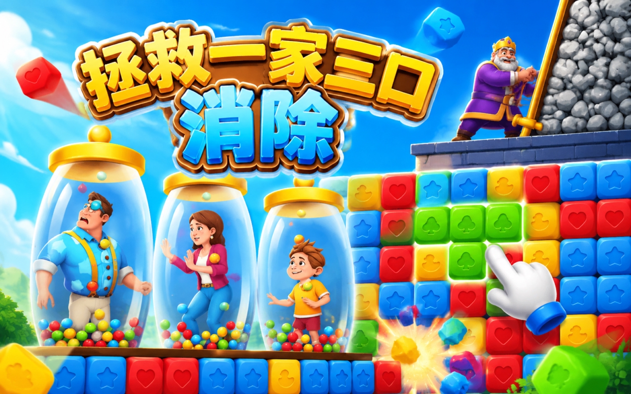 拯救一家三口消除