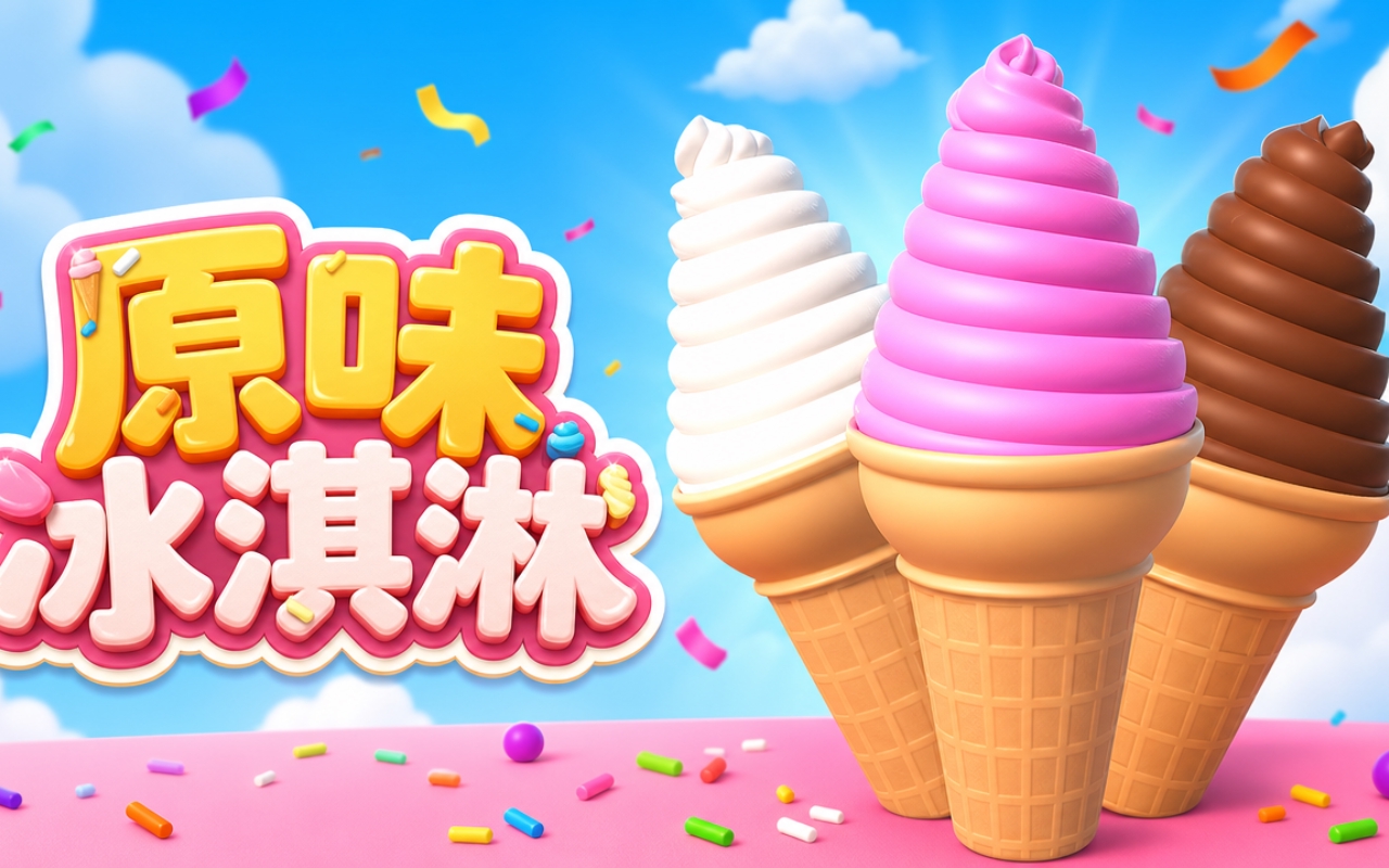 原味冰淇淋