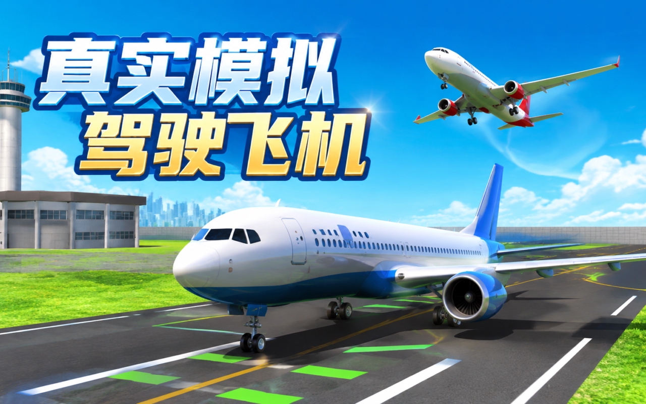 真实模拟驾驶飞机