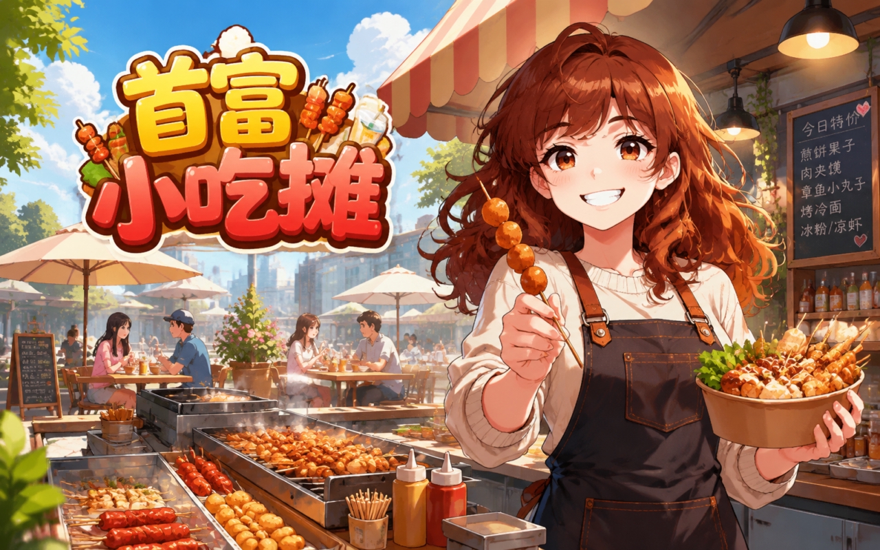 首富小吃摊