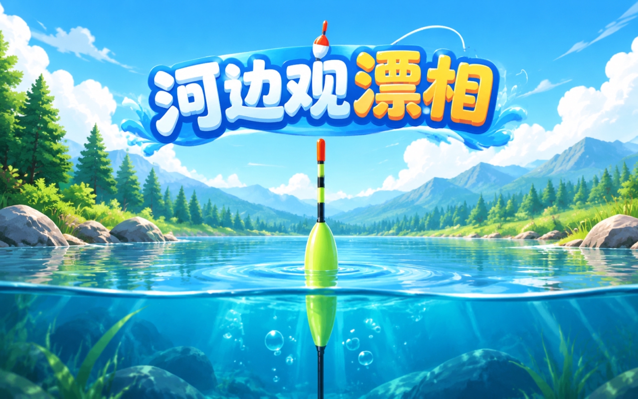 河边观漂相