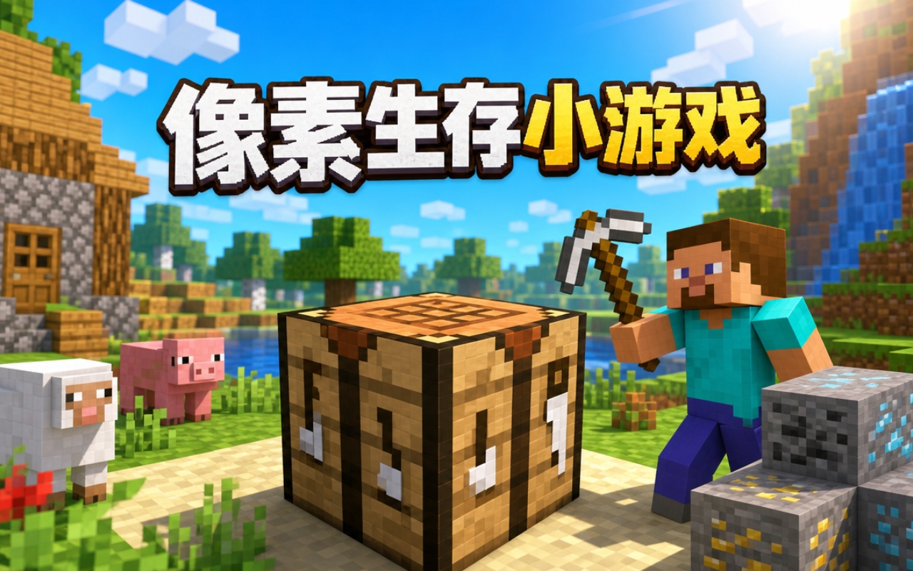 像素生存小游戏