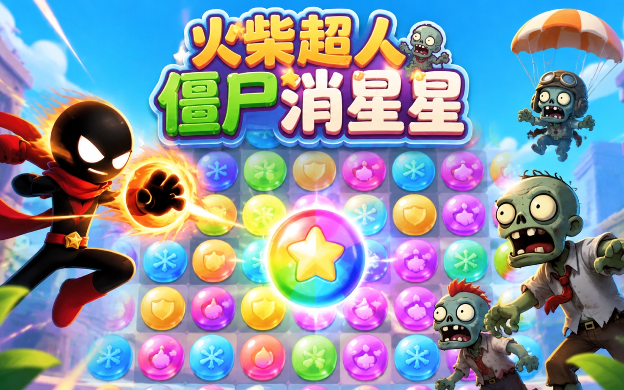 火柴超人僵尸消星星