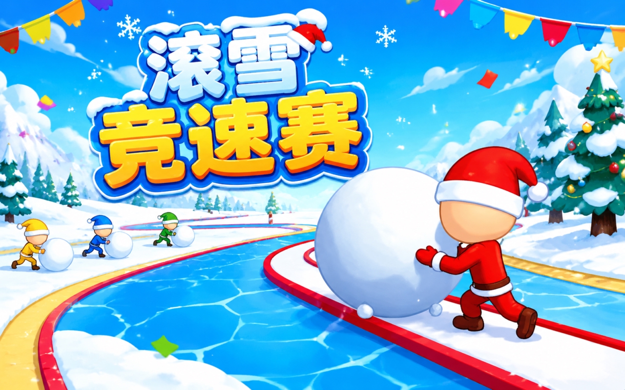 滚雪竞速赛