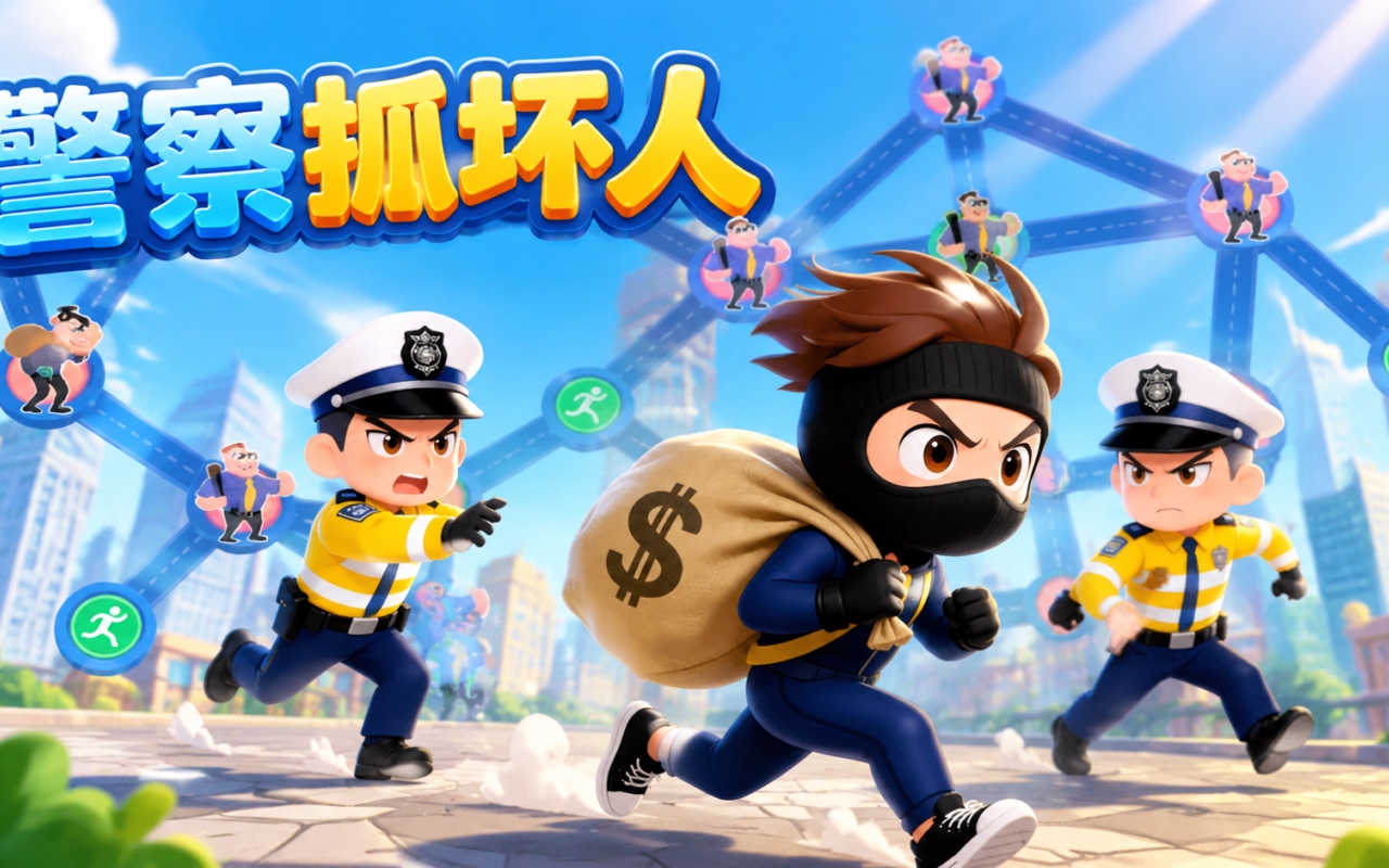 警察抓坏人
