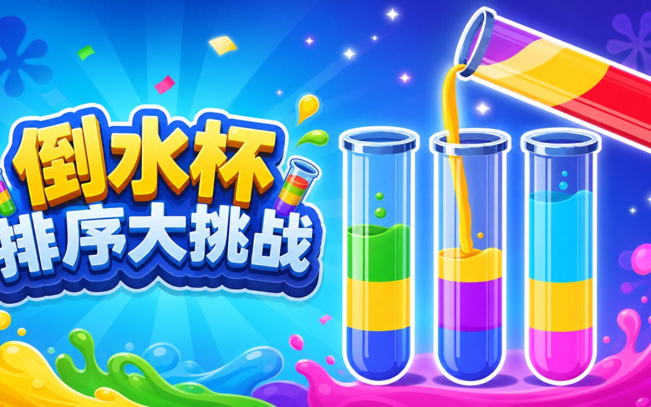 倒水杯排序大挑战