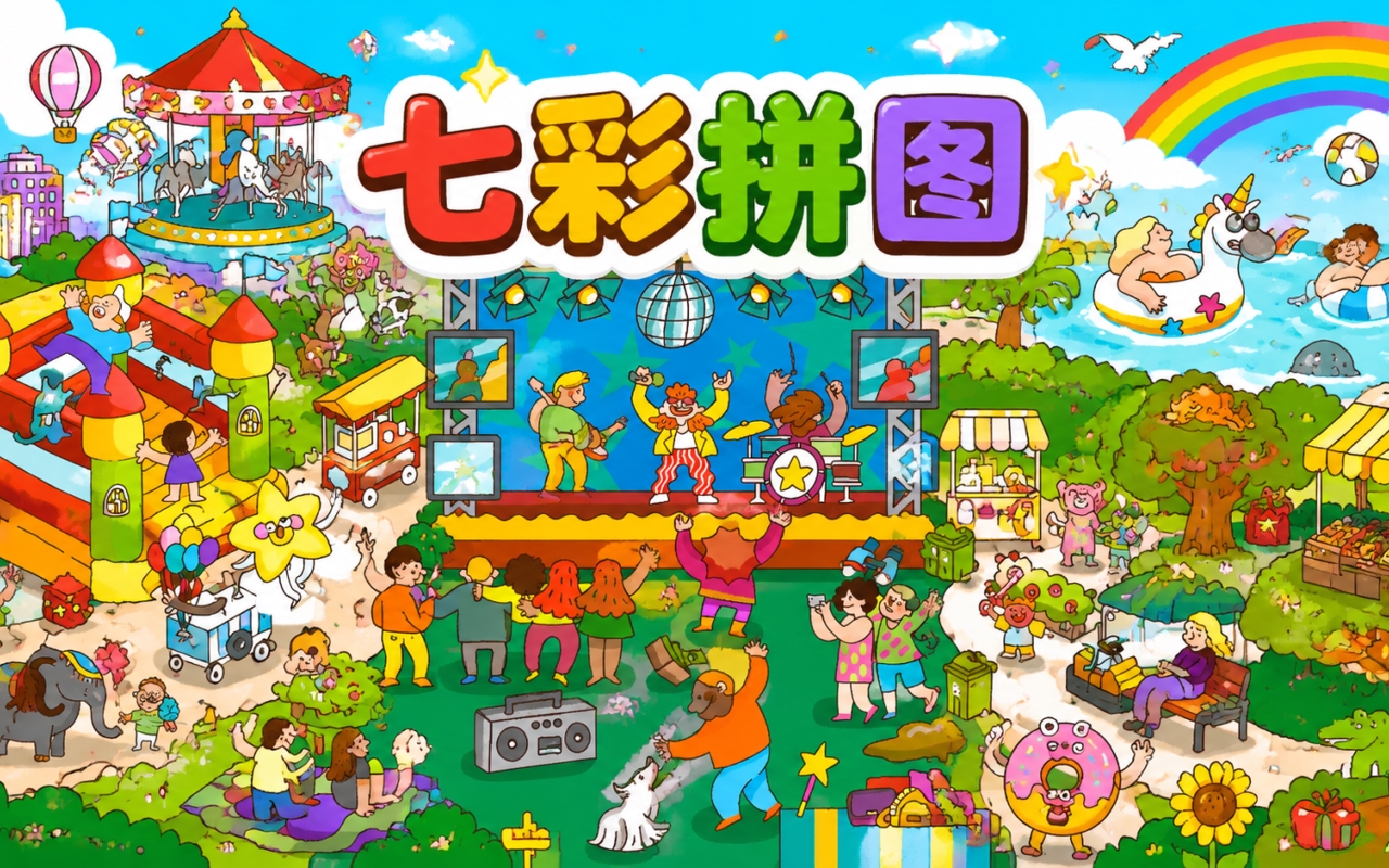 七彩拼图