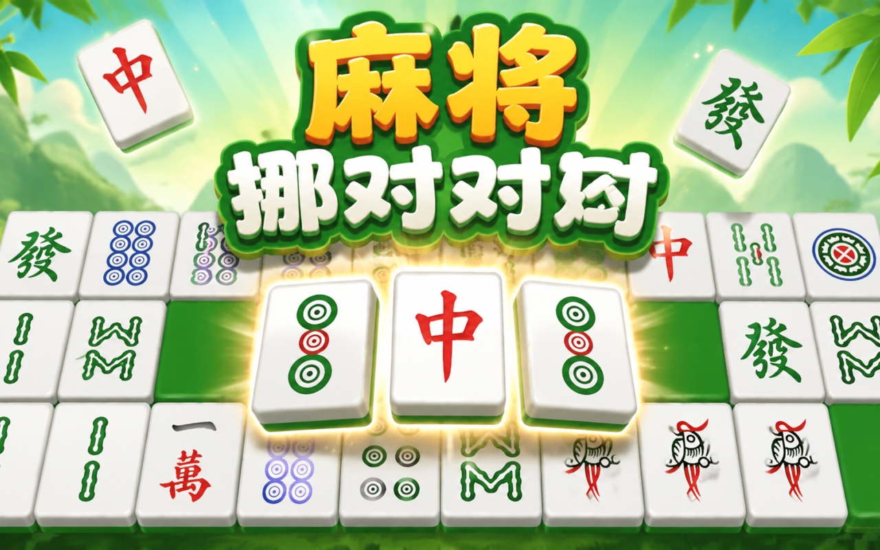 麻将挪对对对