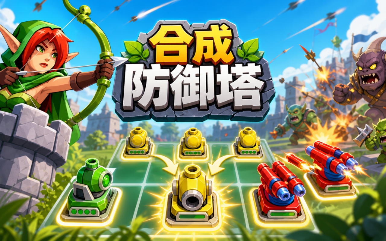 合成防御塔