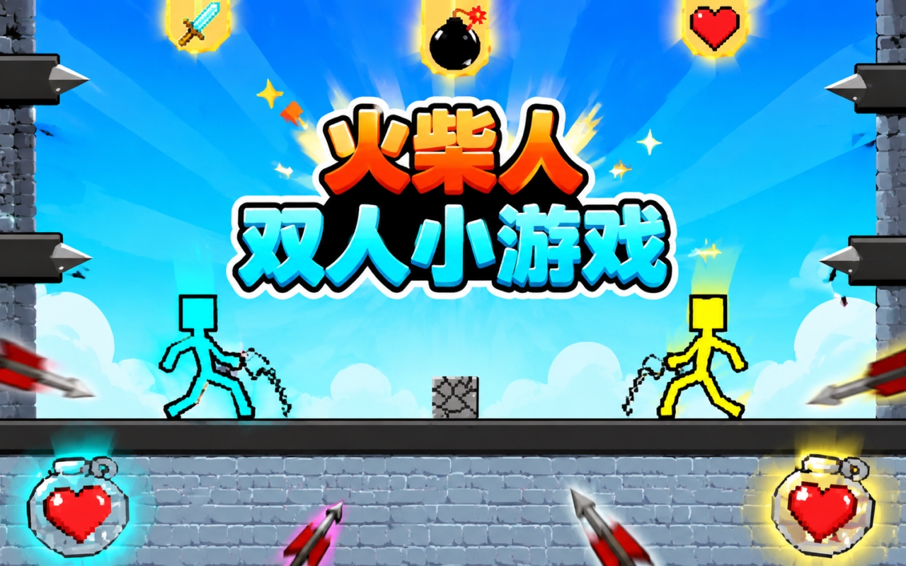 火柴人双人小游戏