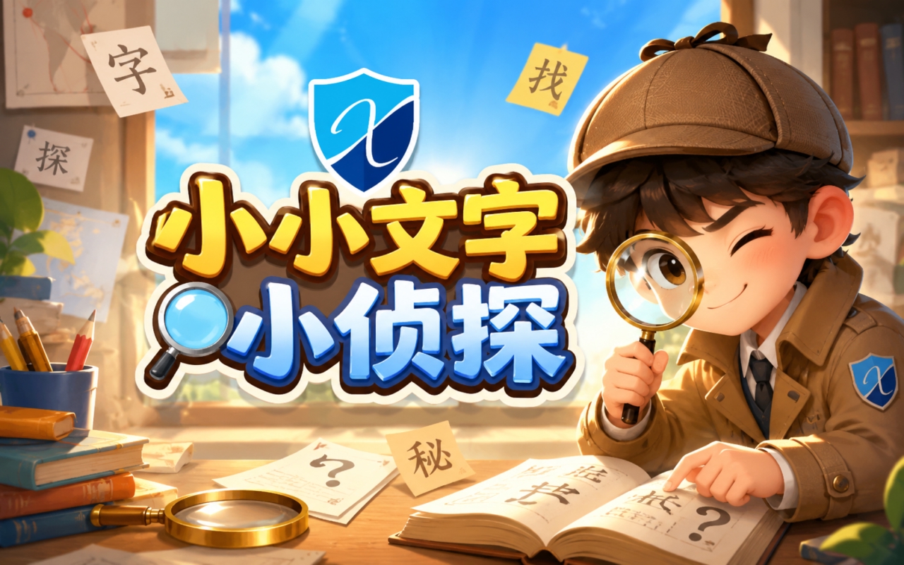 小小文字小侦探