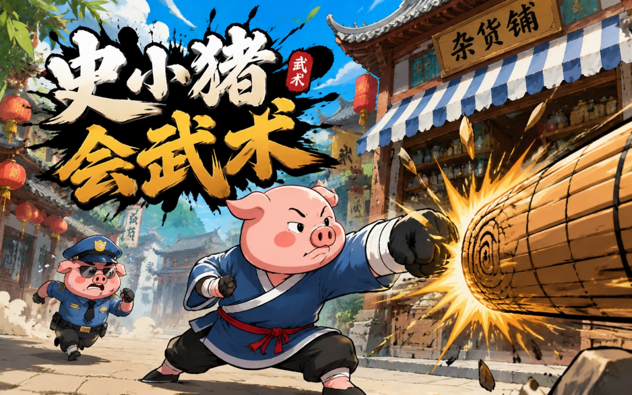 史小猪会武术