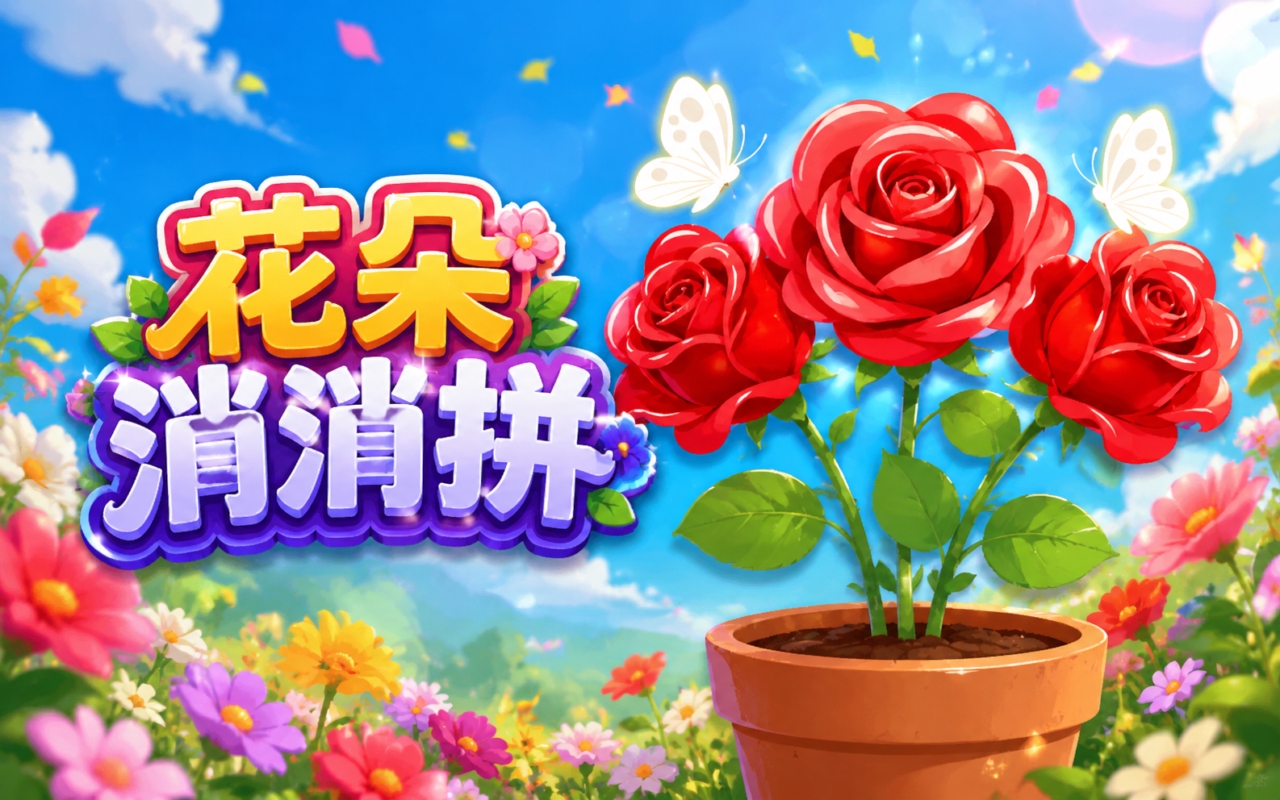 花朵消消拼