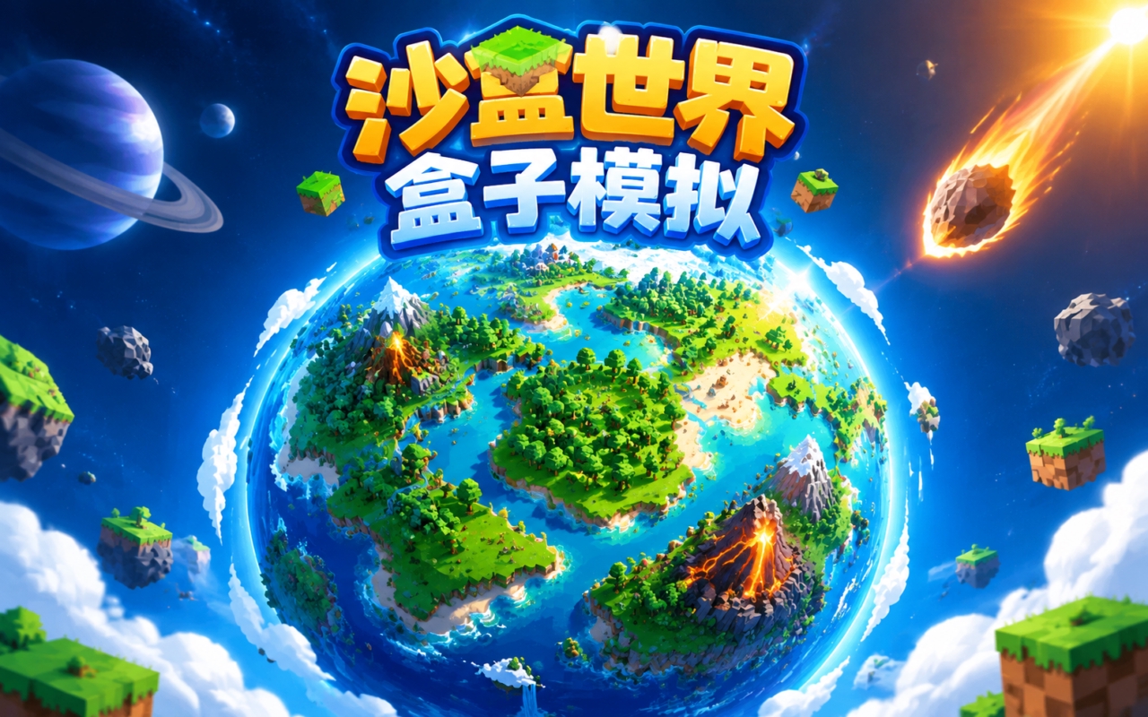 沙盒世界盒子模拟