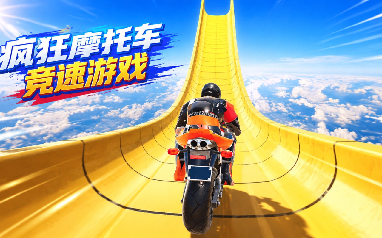 疯狂摩托车竞速游戏