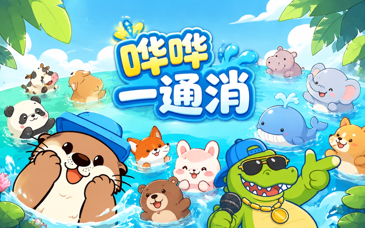 哗哗一通消