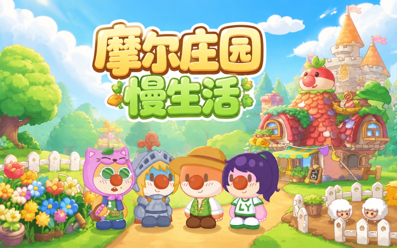 摩尔庄园慢生活