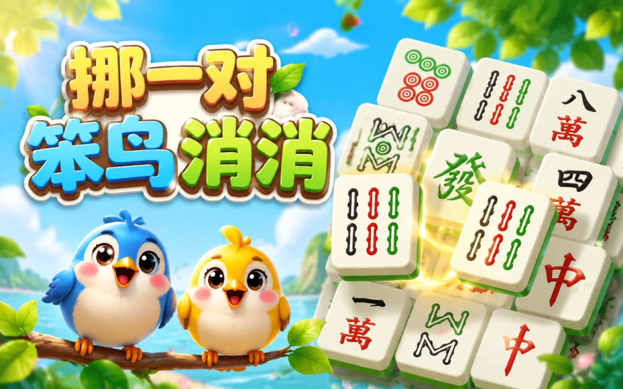 挪一对笨鸟消消
