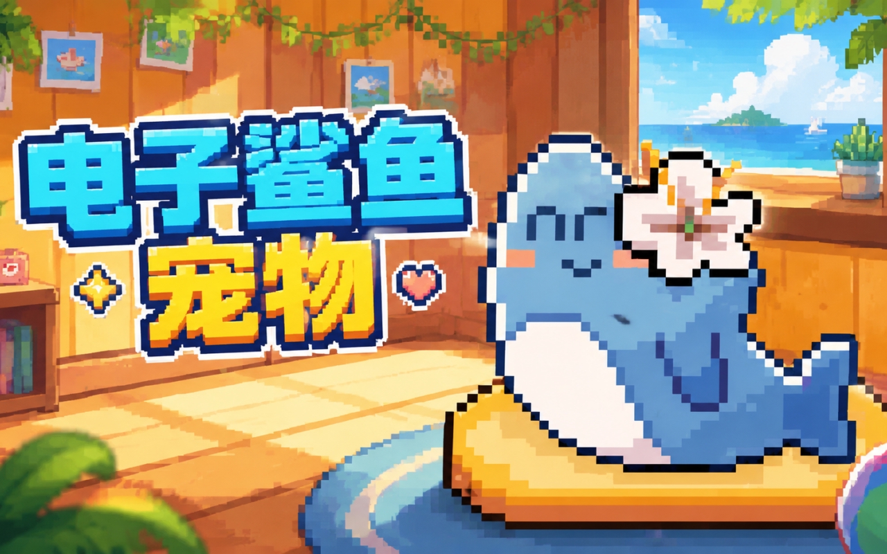 电子鲨鱼宠物