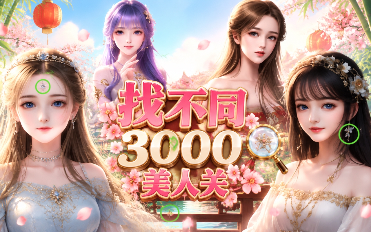 找不同3000美人关