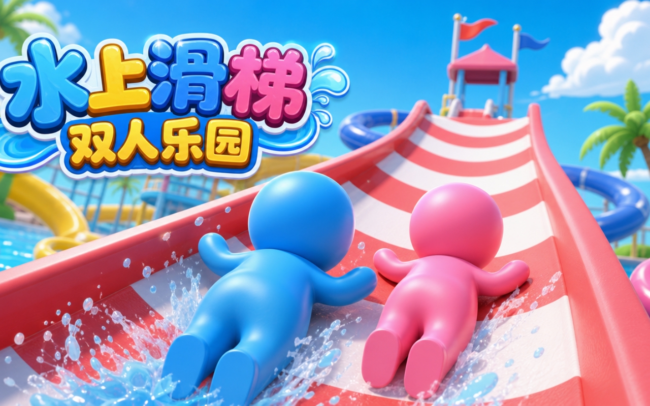 水上滑梯双人乐园