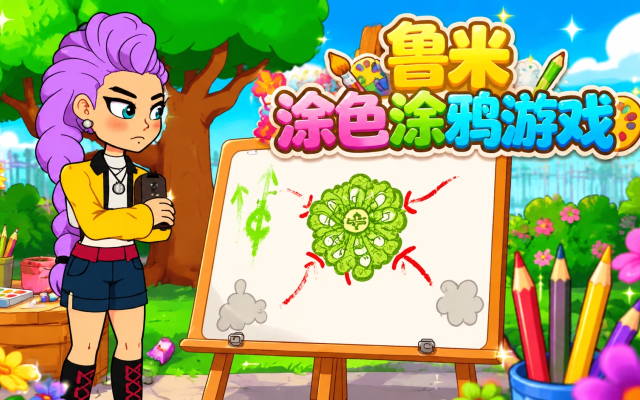 鲁米涂色涂鸦游戏