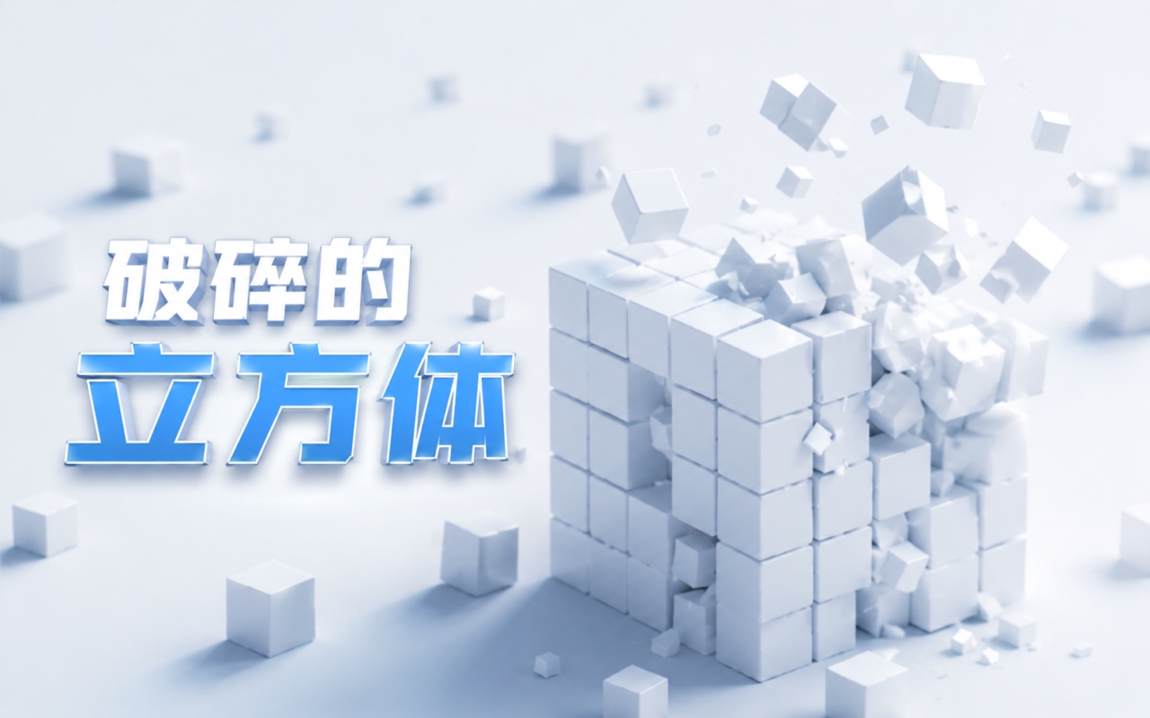 破碎的立方体