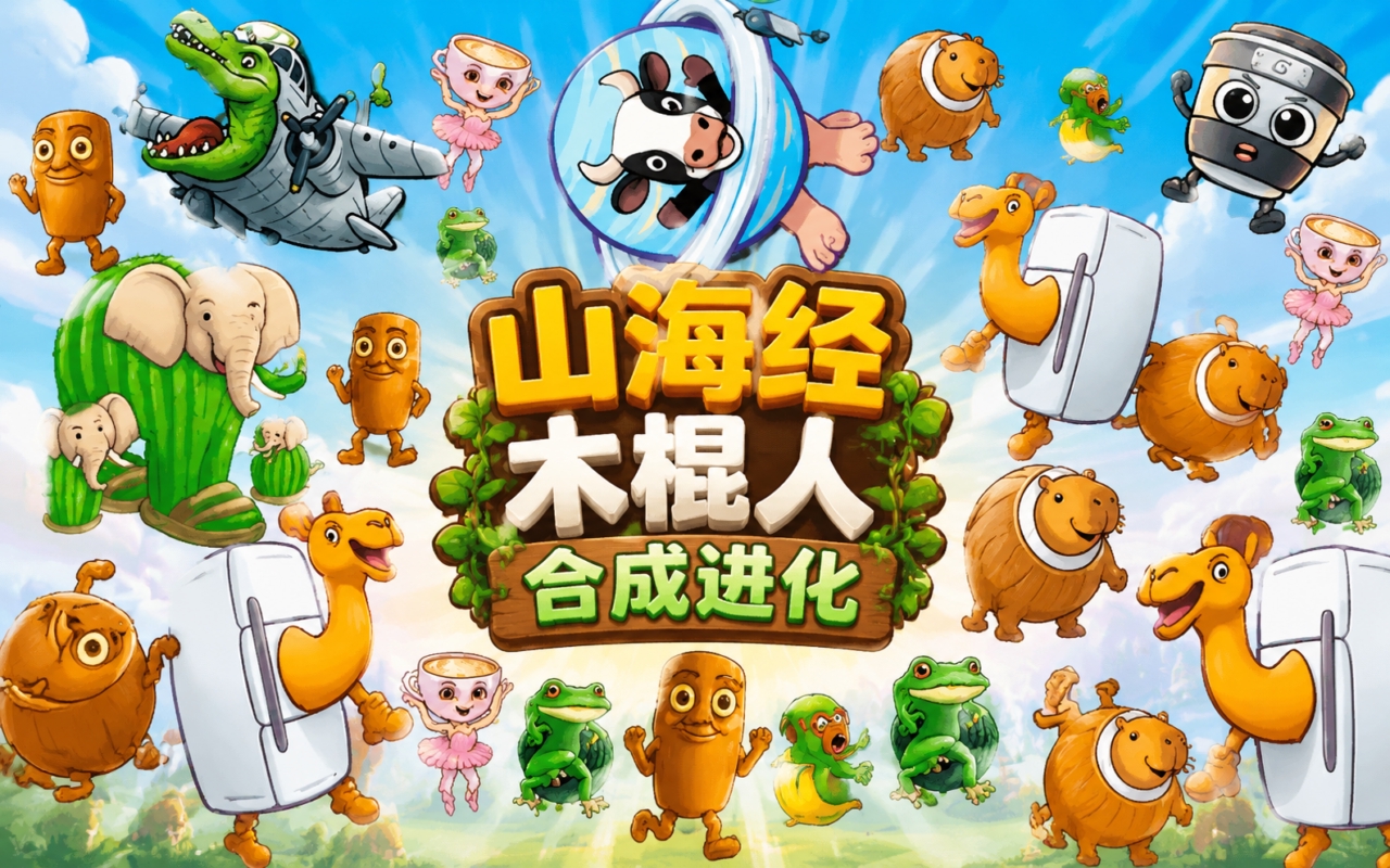 山海经木棍人合成进化