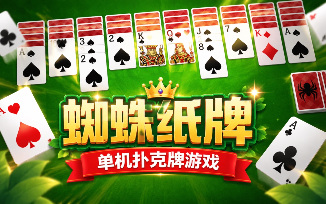 蜘蛛纸牌单机扑克牌游戏