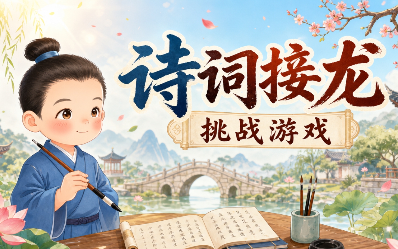 诗词接龙挑战游戏