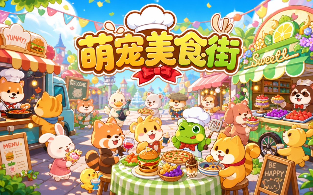 萌宠美食街