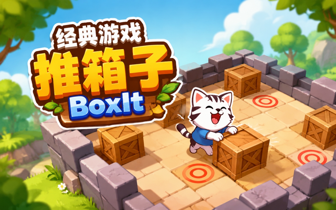 经典游戏推箱子BoxIt