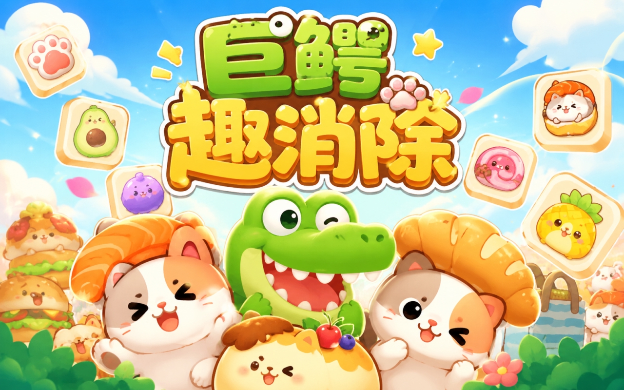 巨鳄趣消除