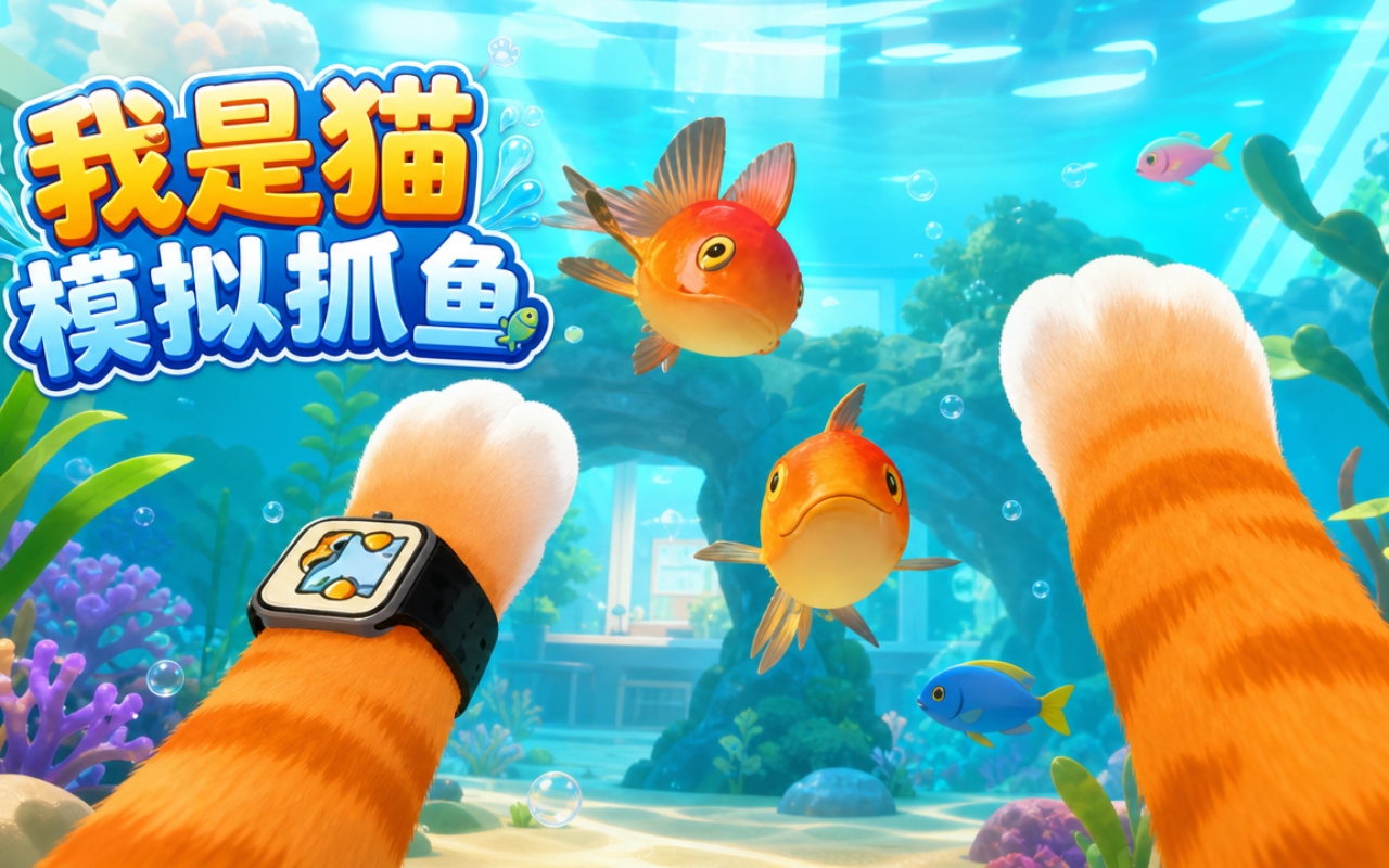 我是猫模拟抓鱼
