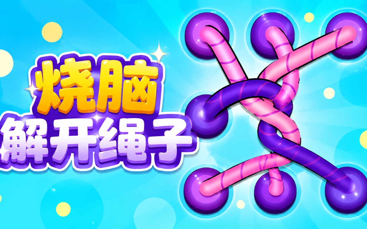 烧脑解开绳子