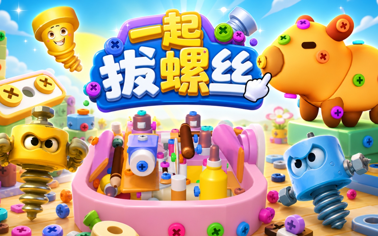 一起拔螺丝
