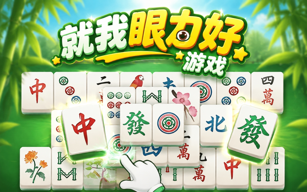 就我眼力好游戏