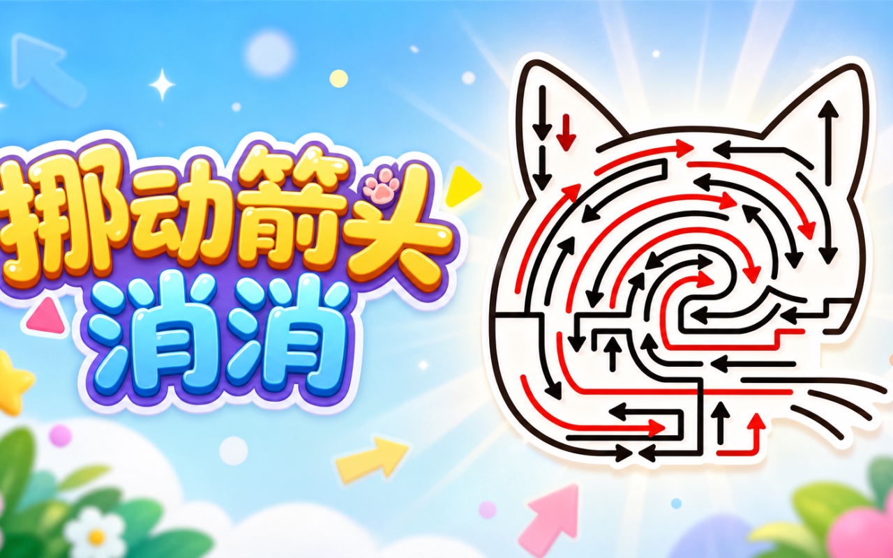 挪动箭头消消