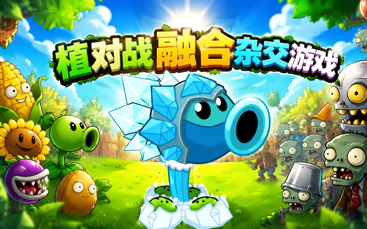 植对战融合杂交游戏