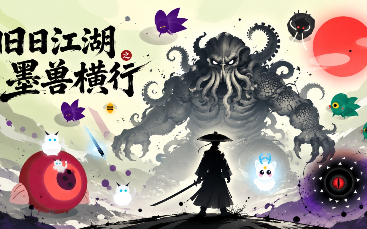 旧日江湖之墨兽横行