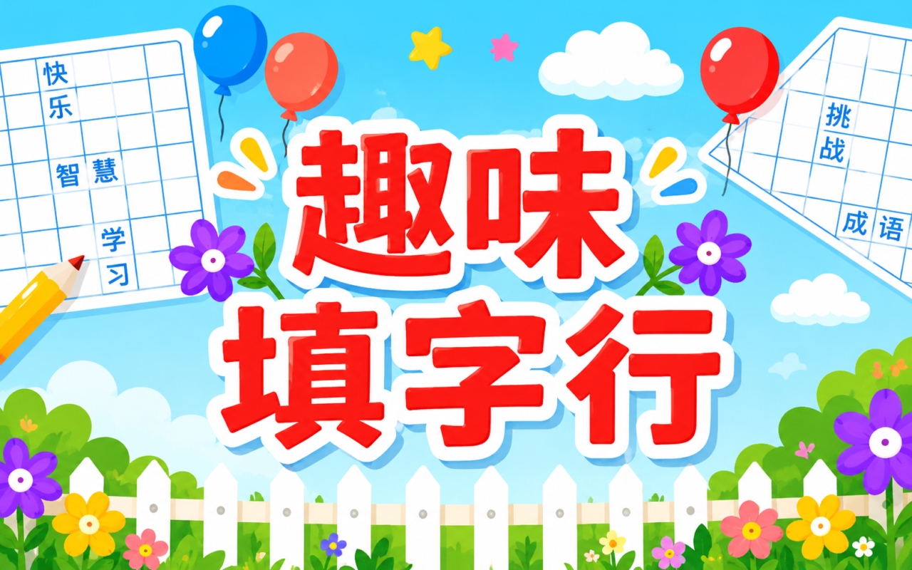 趣味填字行