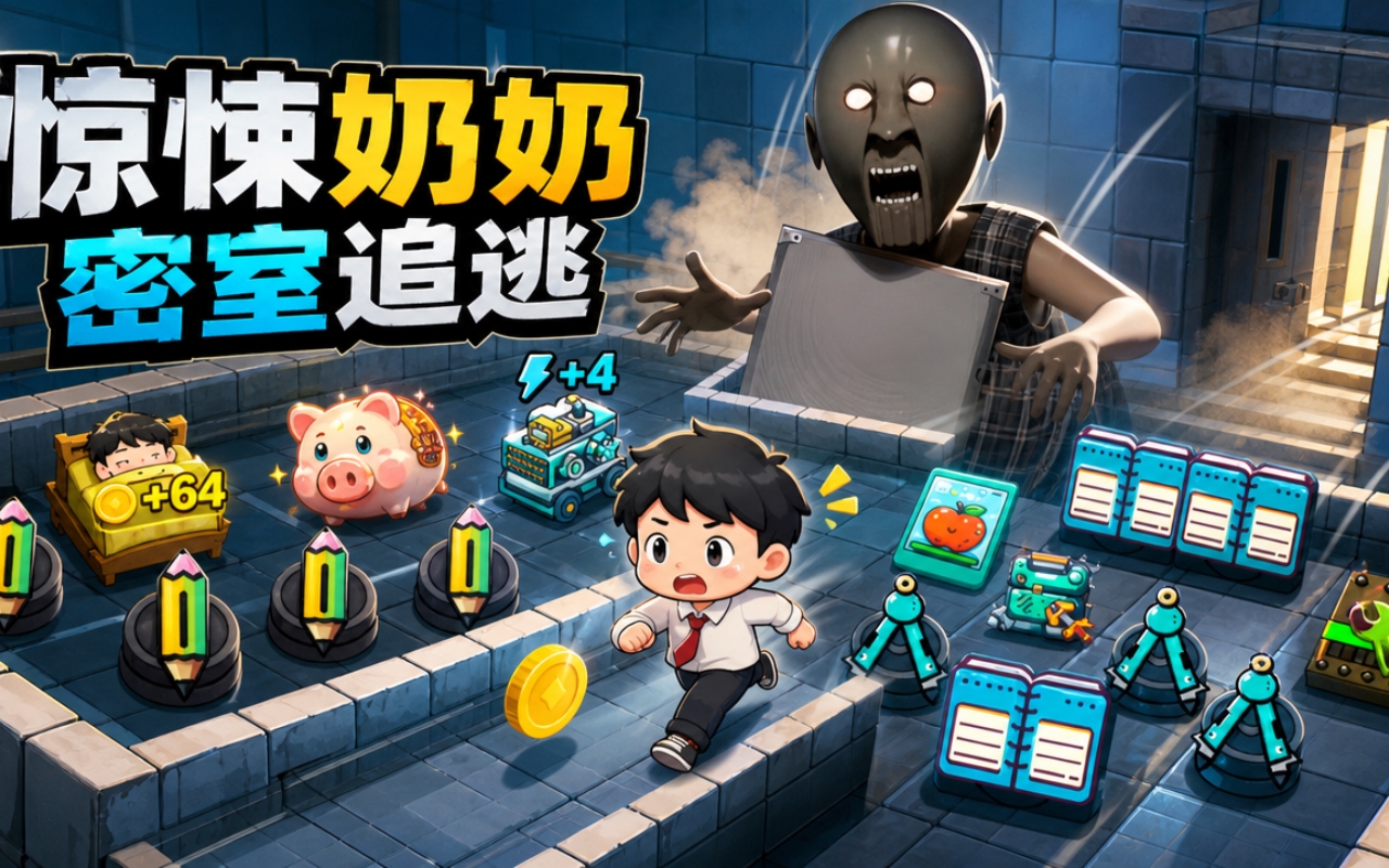 惊悚奶奶密室追逃