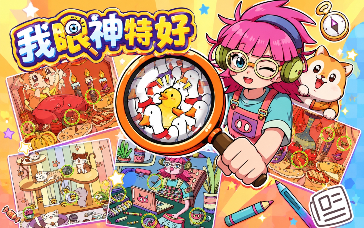 我眼神特好