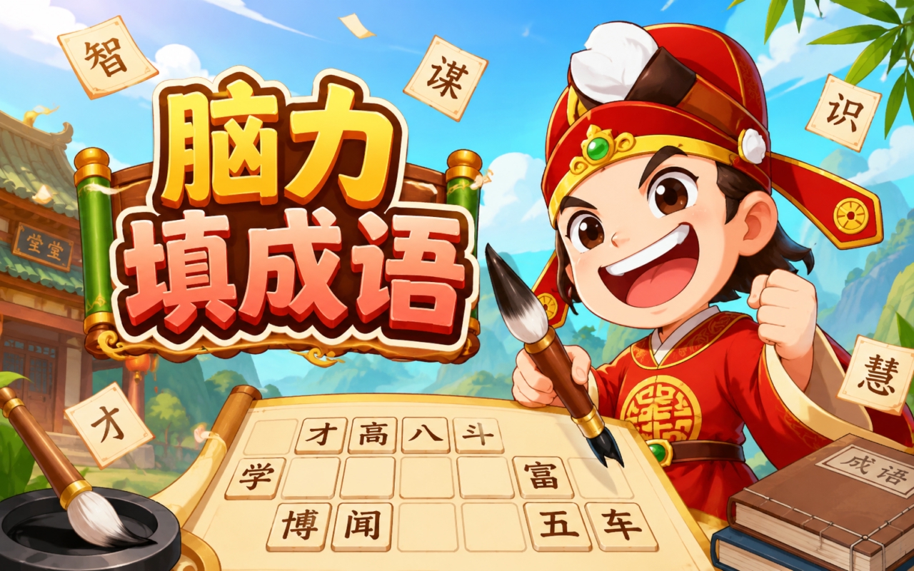 脑力填成语