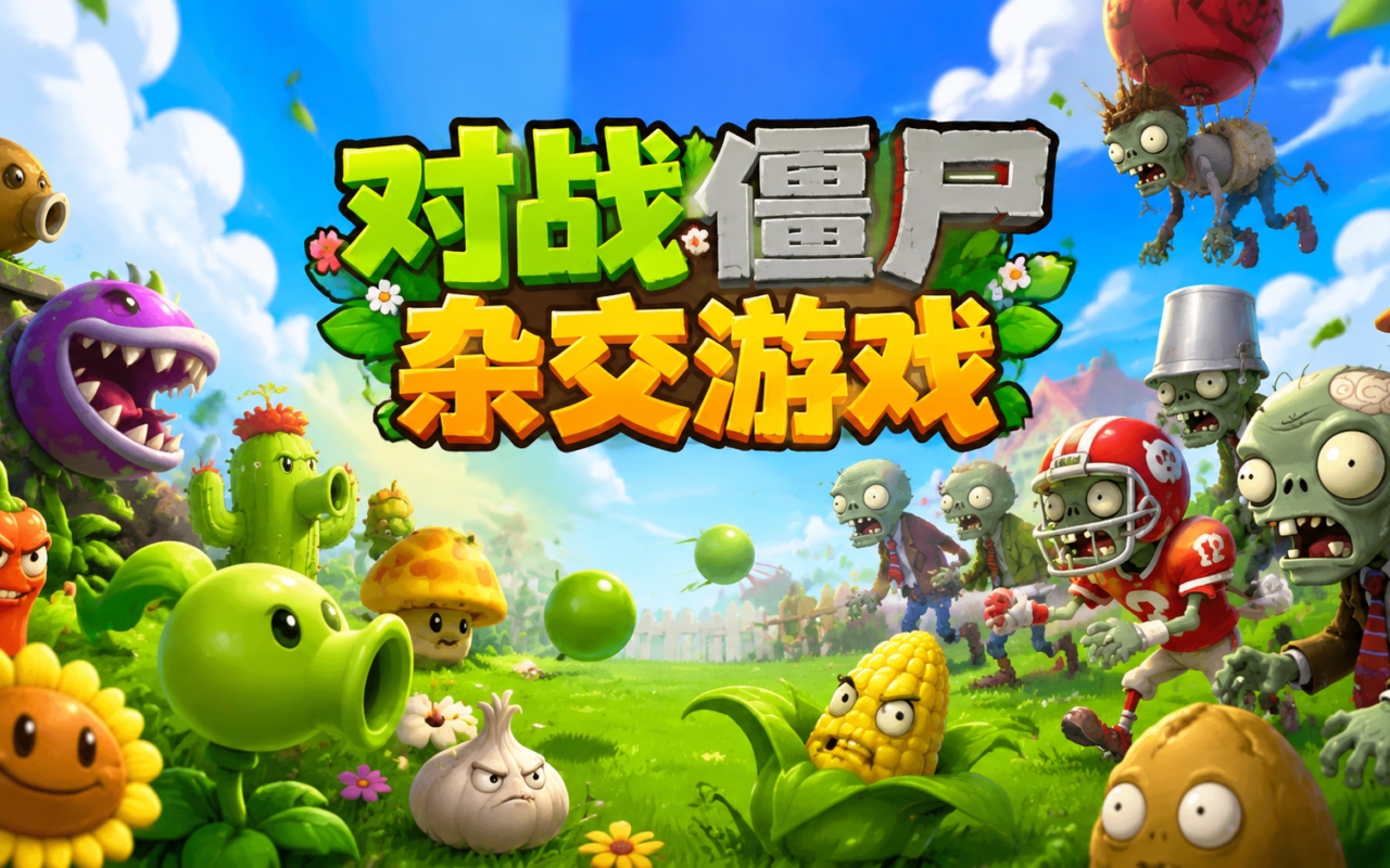 对战僵尸杂交游戏